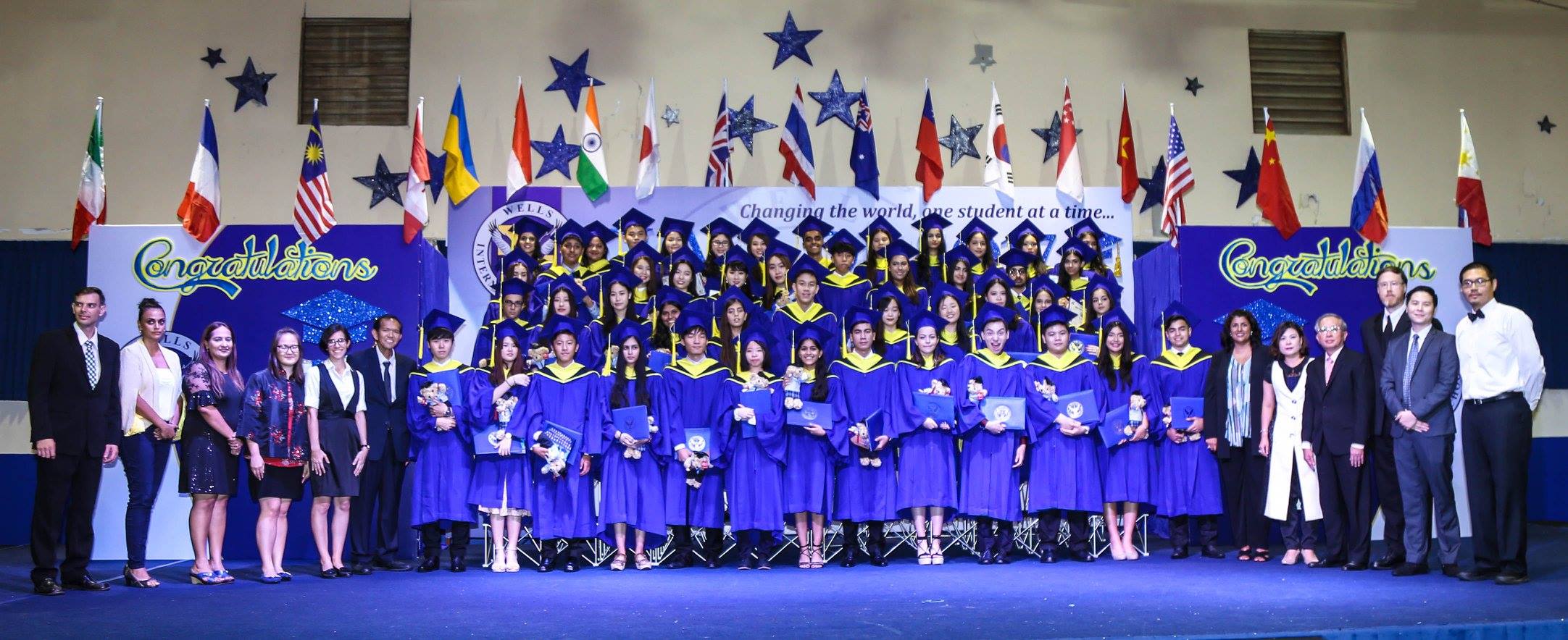 Wells Class of 2017 Graduation pic 2