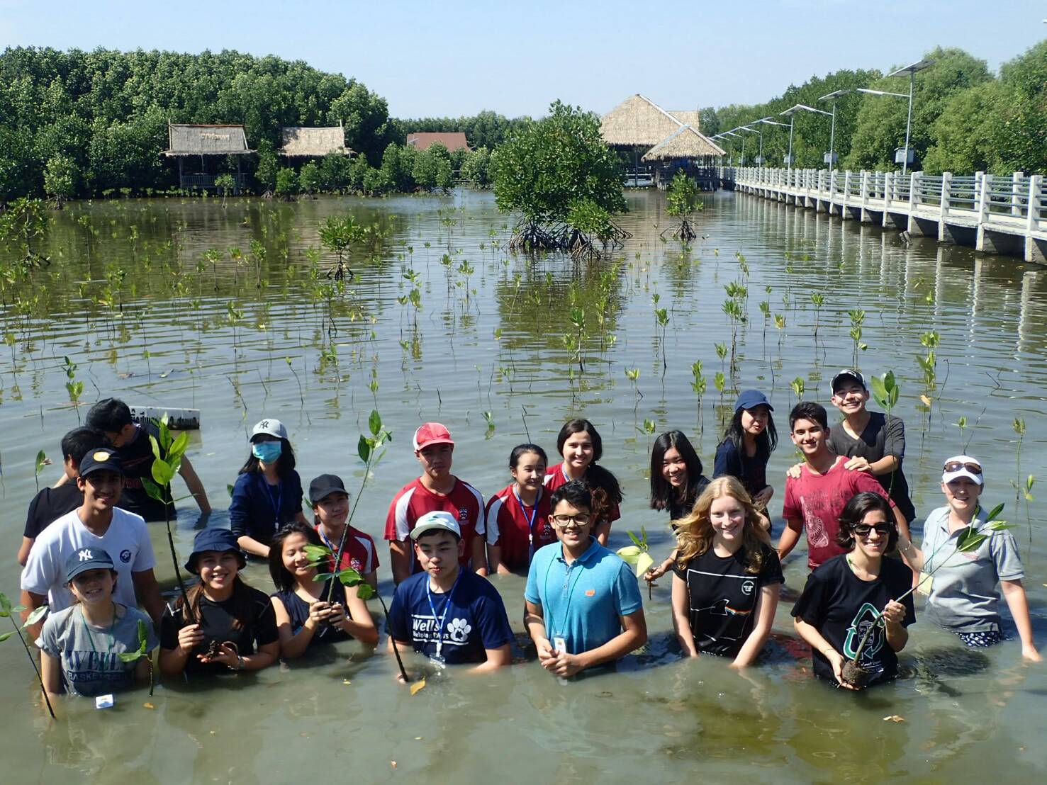 Tree Planting with ServICE schools 2017