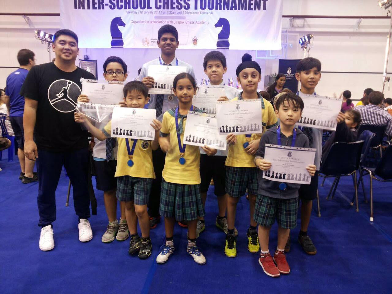 2017 - Inter-school Chess tournament group