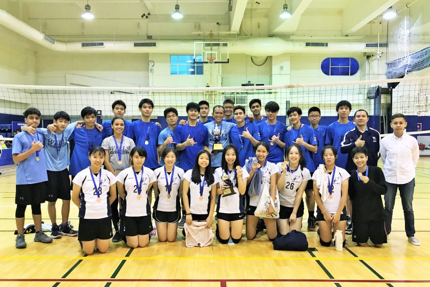 Champions Again! Varsity Boys Volleyball Win NIST Falcon Invitational Tournament