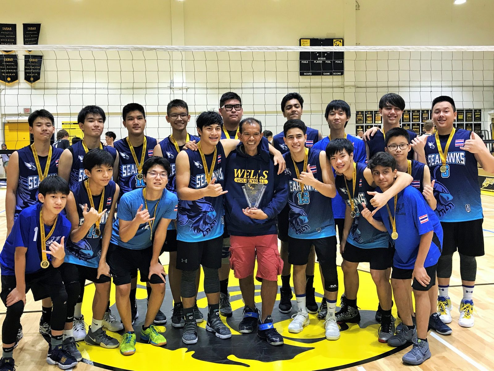 Triple Crown! Varsity Boys Volleyball Win Again At ISB Invitational