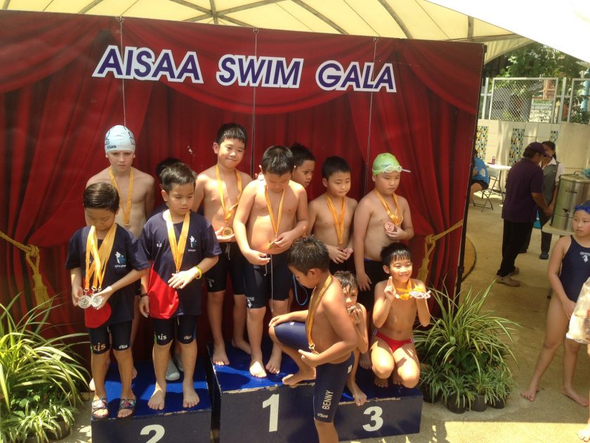 AISAA Swimming team