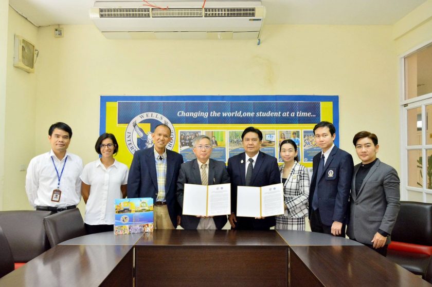 Wells Signs MOU with Mahidol Engineering Faculty