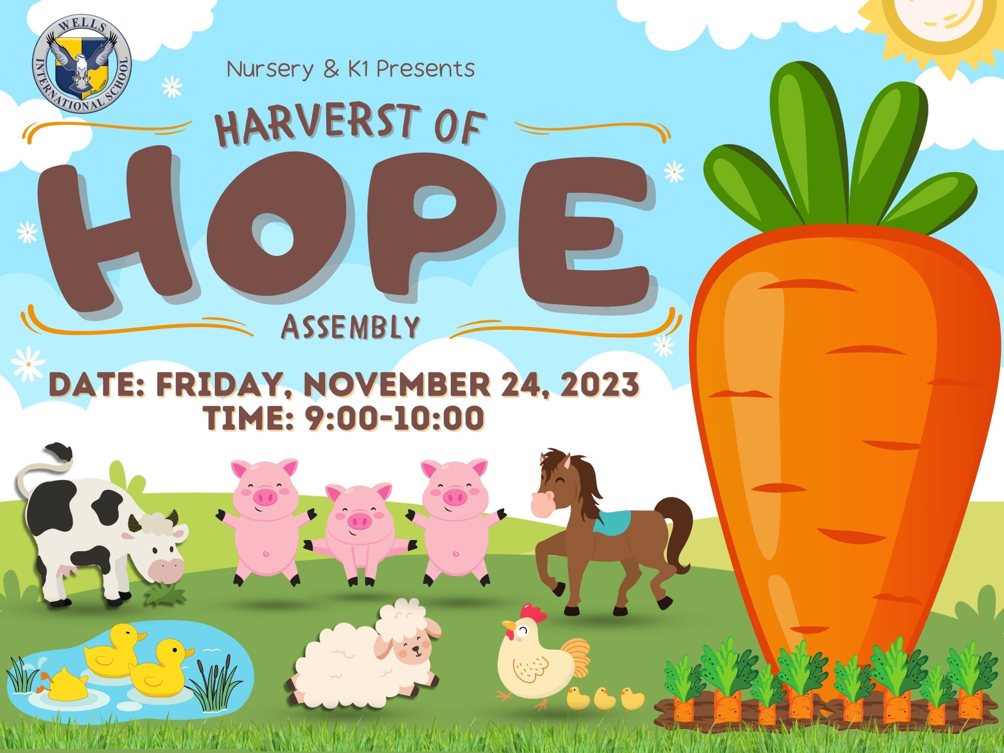 Wells Thong Lo | Celebrate the Harvest of Hope Assembly | International ...