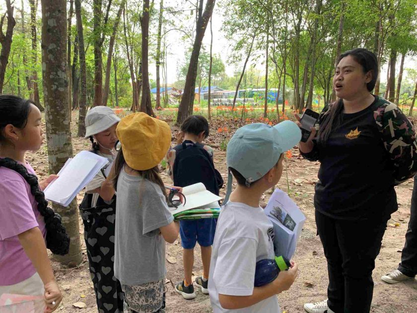 Exploring Nature at Nong Ta Yu Arboretum with Wells Chonburi Students