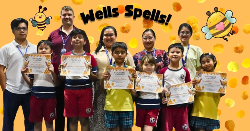 A Buzz of Excitement at Wells Bang Na’s First-Ever Spelling Bee!