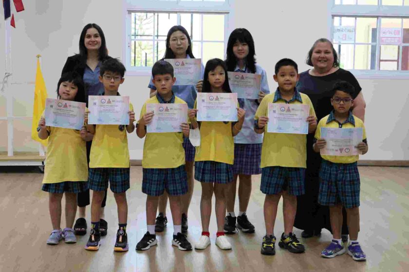 Wells Chonburi Students Participated in the American Math Olympiad 